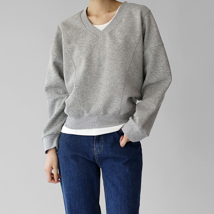 A N A I S 협력업체 [신상 7%- 7일 am11시까지]채드 브이넥 맨투맨